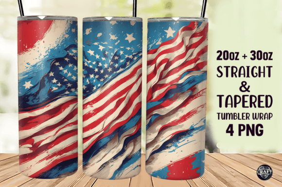 Download 4th of July Flag Skinny Tumbler Wrap PNG - Skinny tumbler Collection