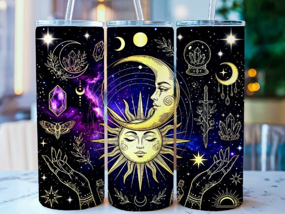 Download Mystical Celestial 20oz Skinny Tumbler W - Skinny tumbler Collection