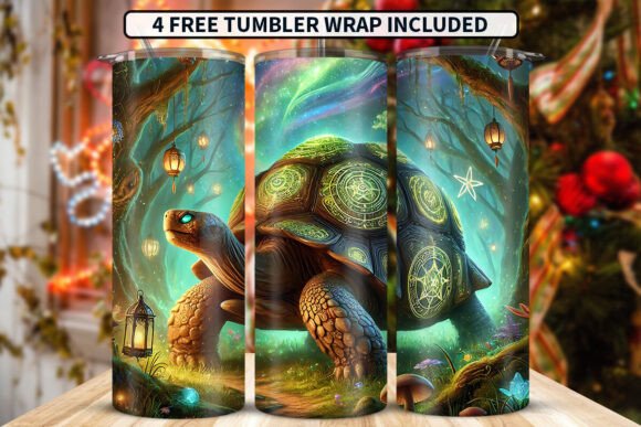 Download Majestic Turtle Sublimation Tumbler Wrap - Majestic turtle Collection