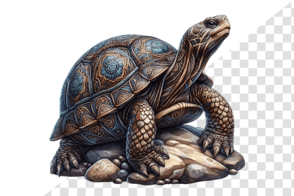 Download Regal Turtle Watercolor Clipart - Premium Resources