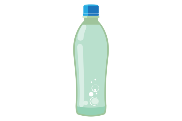Download Water Bottle. Glass Drink Container Cart - Premium Resources