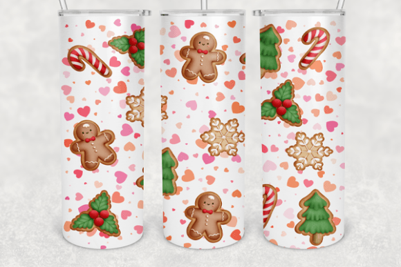 Download Christmas Cookie Skinny Tumbler Png File - Skinny tumbler Collection