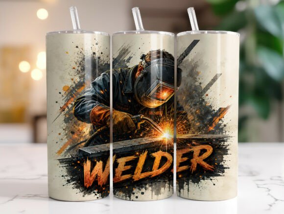 Download Welder Skinny Tumbler Wrap Sublimation - Skinny tumbler Collection