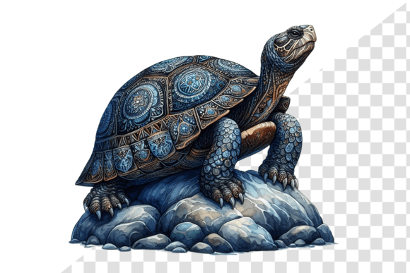 Download Regal Turtle Watercolor Clipart - Premium Resources