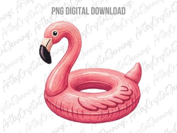 Download Pink Flamingo Summer Pool Float PNG - Float Collection