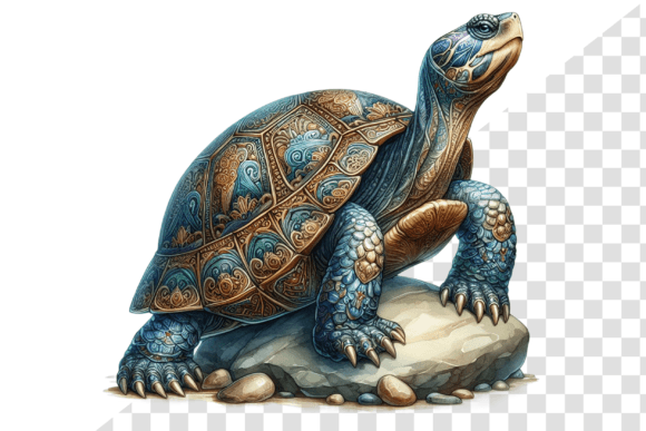 Download Regal Turtle Watercolor Clipart - Premium Resources